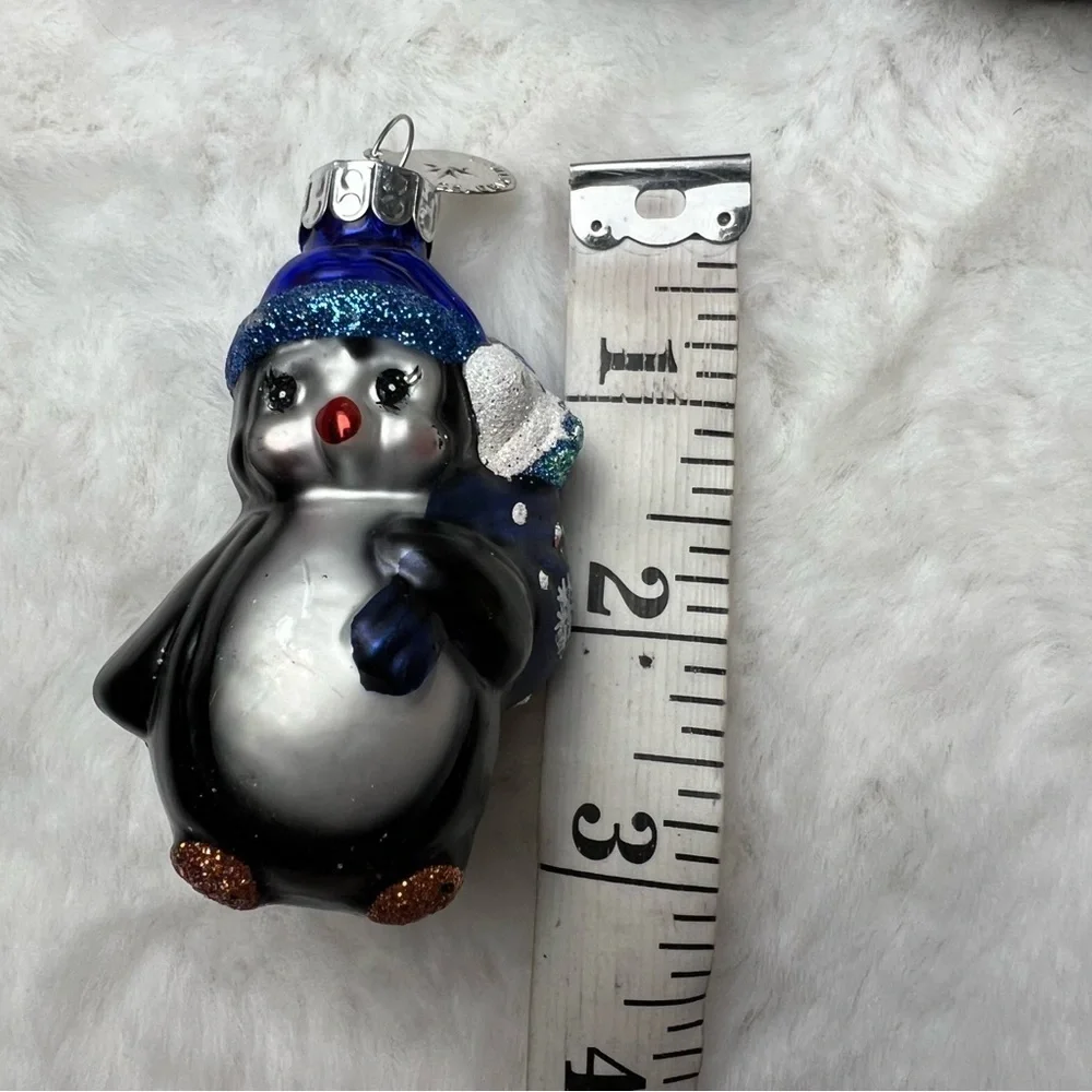 Penguin X-Mas Lot 13: 4 Mini Ornaments 1 Pez 1 Bath Toy 1 Picture Frame 6 Misc
